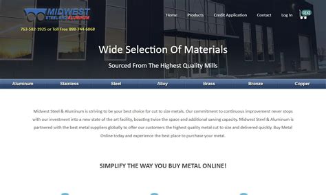 rogers sheet metal|Midwest Steel and Aluminum .